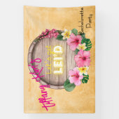 Hawaii Bachelorette Party Banner (Vertikal)