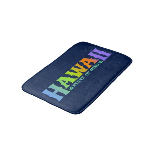 Hawaii Bathroom Mat Badematte (Schrägansicht)