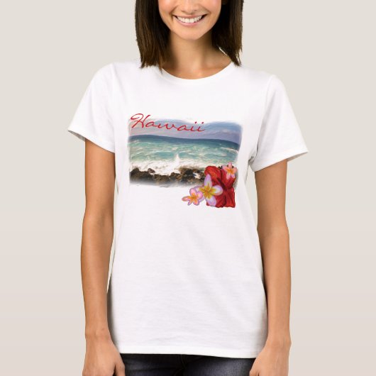 Hawaii Beach Damen Shirt (Vorderseite)