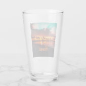 Hawaii Beach Hawaiianische Inseln Glas (Rückseite)