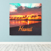 Hawaii Beach Hawaiianische Inseln Leinwanddruck (Insitu (Holzboden))