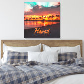 Hawaii Beach Hawaiianische Inseln Leinwanddruck (Insitu (Schlafzimmer))