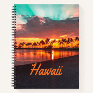 Hawaii Beach Hawaiianische Inseln Notizblock
