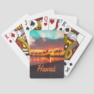 Hawaii Beach Hawaiianische Inseln Spielkarten