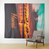 Hawaii Beach Hawaiianische Inseln Wandteppich (Beispiel (Horizontal))