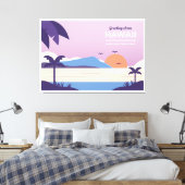 Hawaii Beach Leinwanddruck (Insitu (Schlafzimmer))
