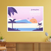 Hawaii Beach Leinwanddruck (Insitu (Wohnzimmer))