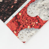 Hawaii Beach Liebe Mehr Herzfotografie kühne Fleecedecke (Ecke)