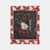 Hawaii Beach Liebe Mehr Herzfotografie kühne Fleecedecke (Vorderseite)