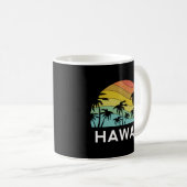 Hawaii Beach Maui Hawaiian Surf Big Island Party A Kaffeetasse (VorderseiteRechts)