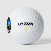 Hawaii Beach Palm Tree Foto - Zeitangebot Golfball (Logo)