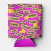 Hawaii Beach Party Can Cooler Dosenkühler (Vorderseite)