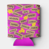 Hawaii Beach Party Can Cooler Dosenkühler (Rückseite)