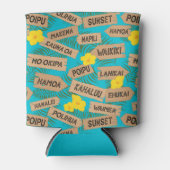 Hawaii Beach Party Dosenkühler (Vorderseite)