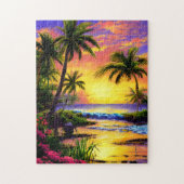 Hawaii Beach Scenery Jigsaw Puzzle (Vertikal)
