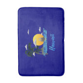 Hawaii Beach Sunset Badematte (Vorderseite Vertikal)