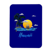 Hawaii Beach Sunset Magnet (Vertikal)