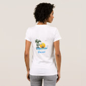 Hawaii Beach Sunset T-Shirt (Schwarz voll)