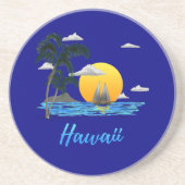 Hawaii Beach Sunset Untersetzer (Vorne)