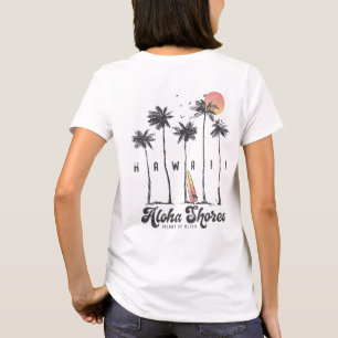 Hawaii Beach Surfer Sommerurlaub T-Shirt
