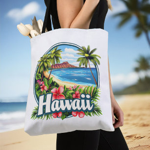 Hawaii Beach Tropical Blume Tasche