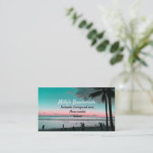 Hawaii Beach Wear Business Card Visitenkarte (Stehend Vorderseite)