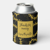 Hawaii Beach Wedding Favor Dosenkühler (Kanne Rückseite)