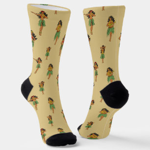 Hawaii Beach Wedding Hula Dancers Socken
