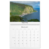 Hawaii Big Island Calendar Kalender (Mär 2027)