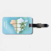 Hawaii Big Island Gepäckanhänger (Rückseite horizontal)