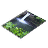 Hawaii, Big Island, Hilo, Rainbow Falls, Lush Notizblock (Linke Seite)