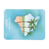 Hawaii Big Island Magnet (Horizontal)