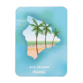 Hawaii Big Island Magnet (Vertikal)