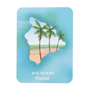 Hawaii Big Island Magnet