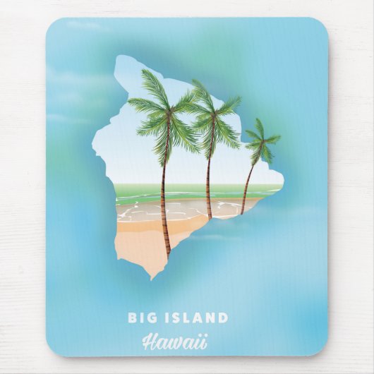 Hawaii Big Island Mousepad (Vorne)