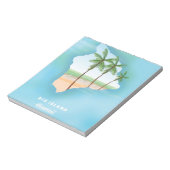 Hawaii Big Island Notizblock (Rotiert)