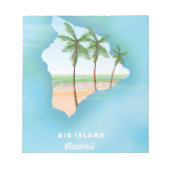 Hawaii Big Island Notizblock (Vorderseite)