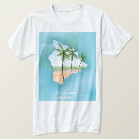 Hawaii Big Island T-Shirt (Design vorne)
