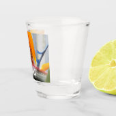 Hawaii Bird of Paradise Pflanze Floral Schnapsglas (Rechts)