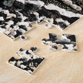 Hawaii Black Sand Beach Coral Liebe Foto Puzzle (Seite)
