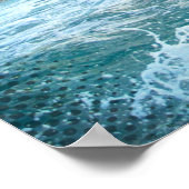 Hawaii Black Sand Beach Tour ist Ziel Poster (Ecke)