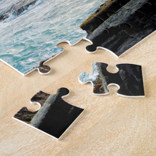 Hawaii Black Sand Beach Tour ist Ziel Puzzle (Seite)