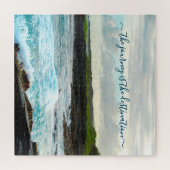 Hawaii Black Sand Beach Tour ist Ziel Puzzle (Horizontal)