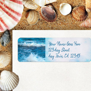 Hawaii-Blaue Ozeanwellen Tropisches Foto Adresse