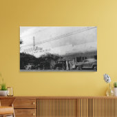 Hawaii - Blick auf den Waikiki-Theaterblock Leinwanddruck (Insitu (Wohnzimmer))