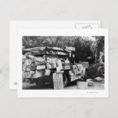 Hawaii - Blick auf einen Gemüsewagen Postkarte (Vorne/Hinten)