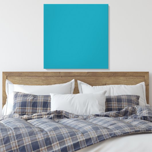 Hawaii Blue Personalisiert Aqua Aquamariner Hinter Leinwanddruck (Insitu (Schlafzimmer))