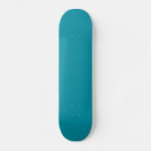Hawaii Blue Personalisiert Aqua Aquamariner Trend Skateboard (Vorderseite)
