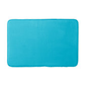 Hawaii Blue Solid Color Badematte (Vorderseite)