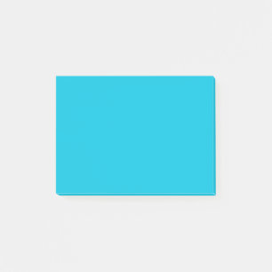 Hawaii Blue Solid Color Post-it Klebezettel